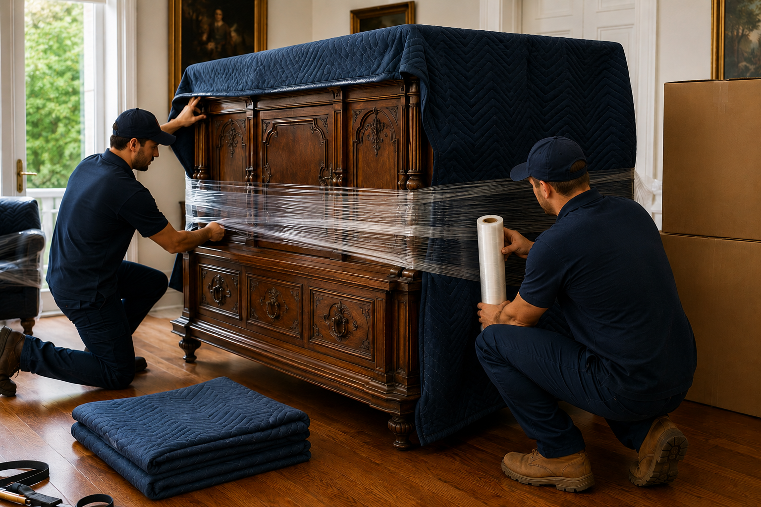 Precautions To Take While Moving Heavy Antique Furniture
