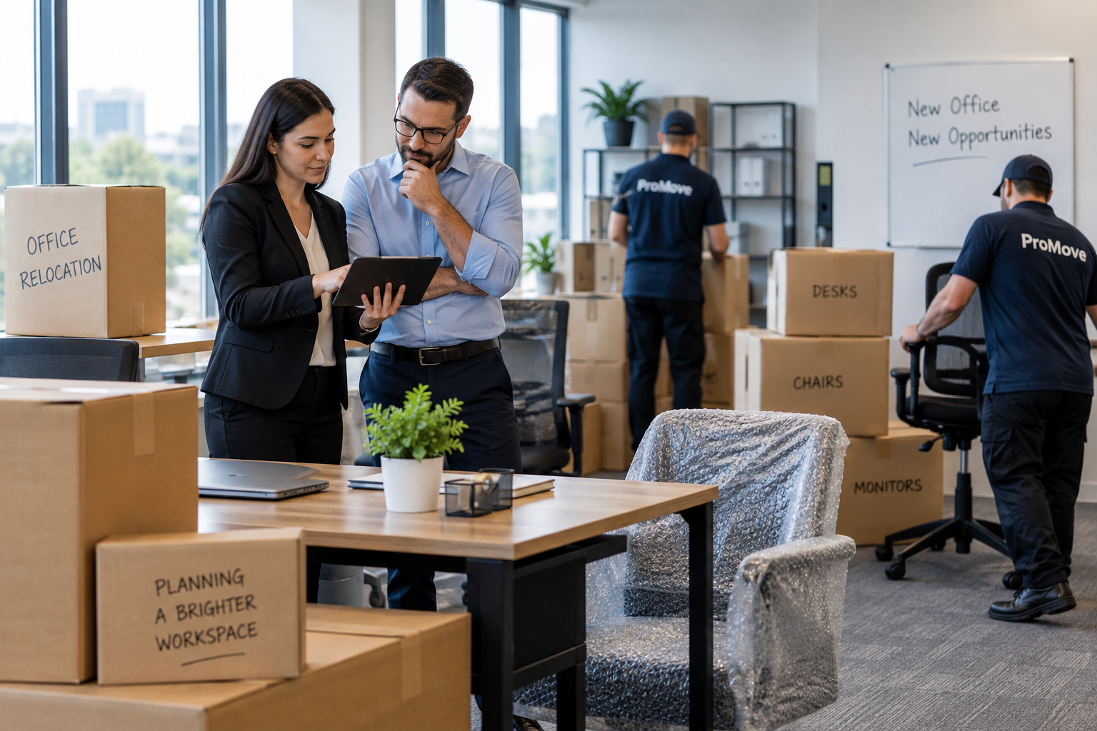 Tips to Make Your Office Move Stress-Free